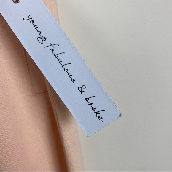 Young Fabulous & Broke Odin Joggers Peach - Picture 9 of 9